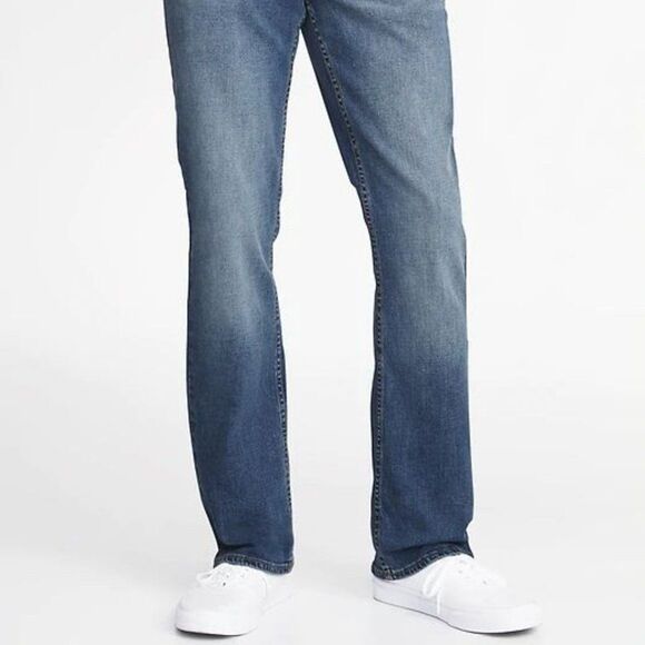 old Navy Medium Wash Boot Cut Jeans - Picture 2 of 6